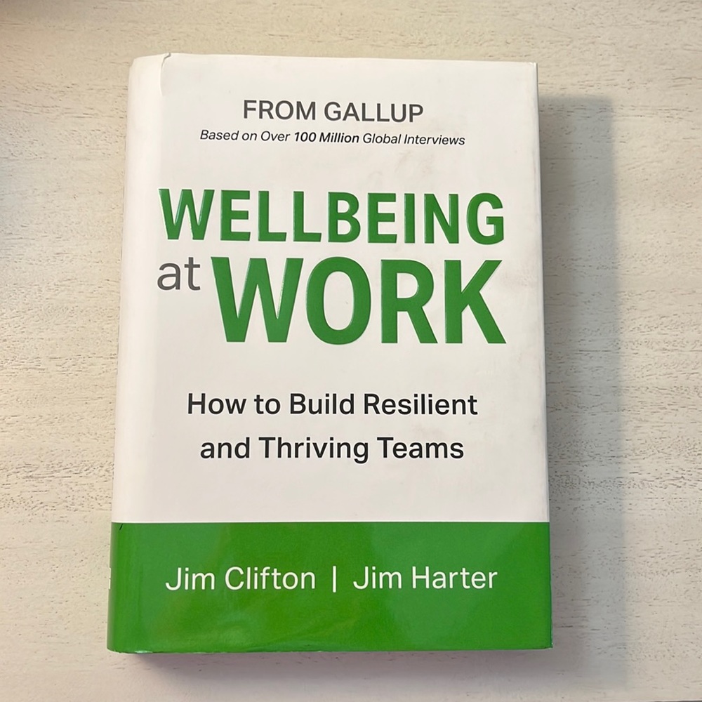 Wellbeing at Work book